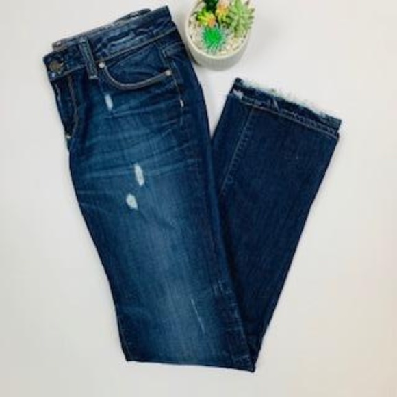 Paige Jimmy Jimmy Distressed and Destroyed Jeans - Picture 7 of 8